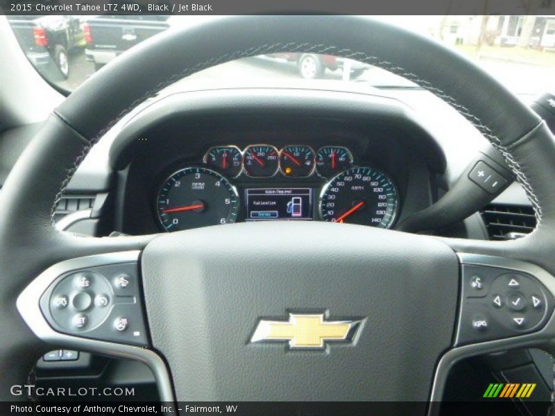 Black / Jet Black 2015 Chevrolet Tahoe LTZ 4WD