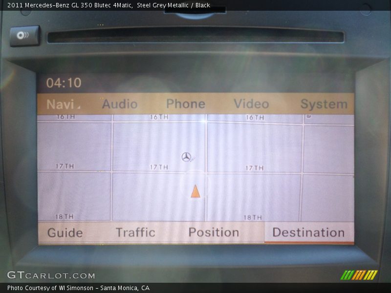 Steel Grey Metallic / Black 2011 Mercedes-Benz GL 350 Blutec 4Matic