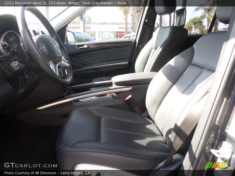 Steel Grey Metallic / Black 2011 Mercedes-Benz GL 350 Blutec 4Matic