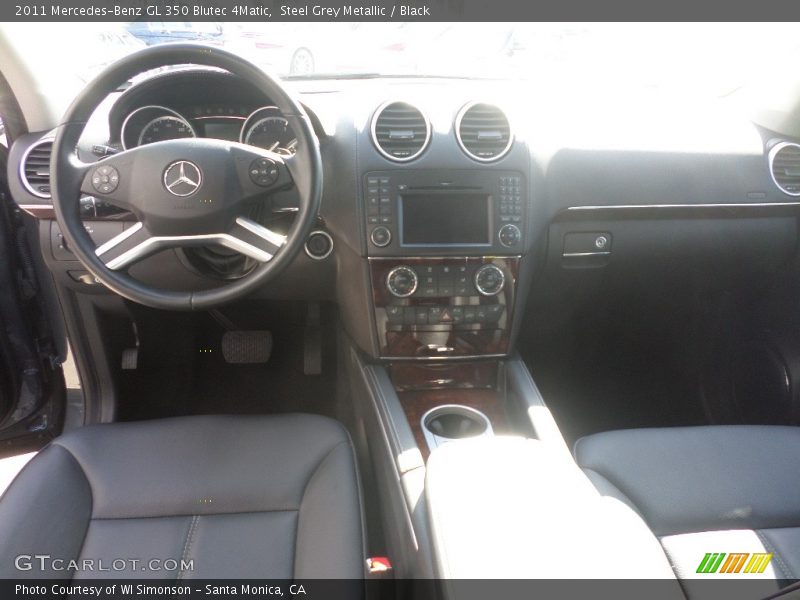 Steel Grey Metallic / Black 2011 Mercedes-Benz GL 350 Blutec 4Matic