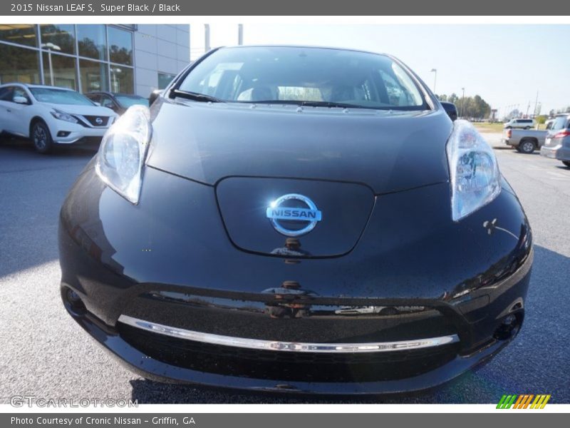 Super Black / Black 2015 Nissan LEAF S