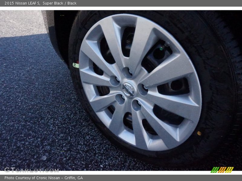 Super Black / Black 2015 Nissan LEAF S