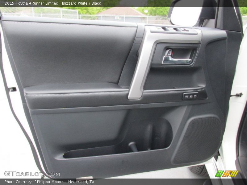 Blizzard White / Black 2015 Toyota 4Runner Limited