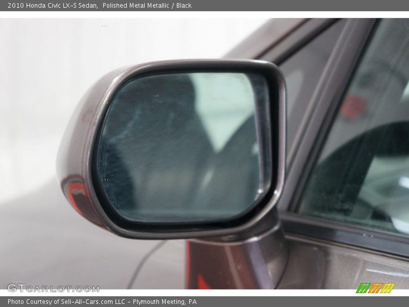 Polished Metal Metallic / Black 2010 Honda Civic LX-S Sedan