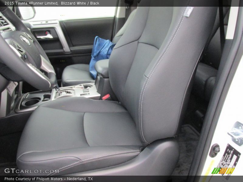 Blizzard White / Black 2015 Toyota 4Runner Limited