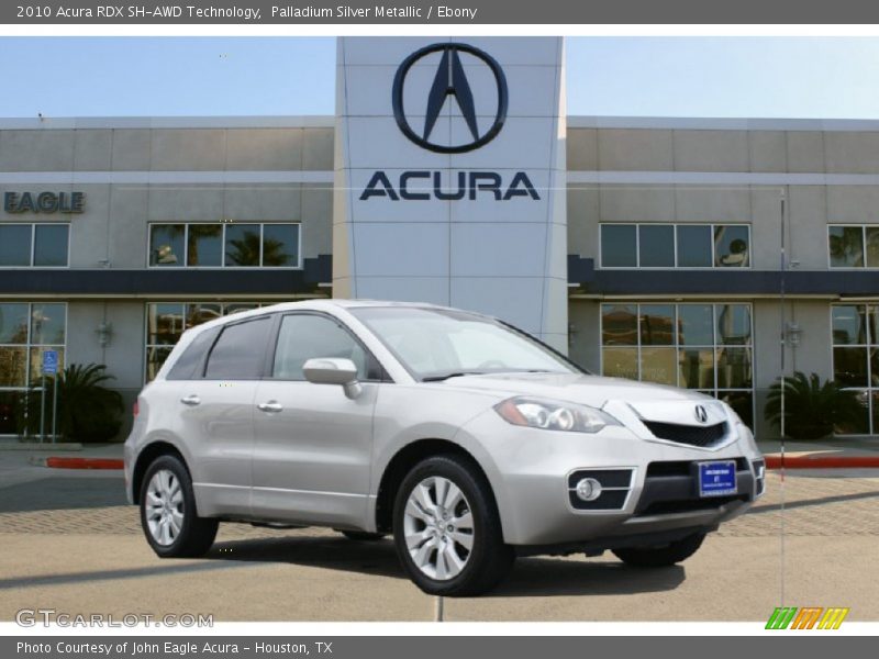 Palladium Silver Metallic / Ebony 2010 Acura RDX SH-AWD Technology
