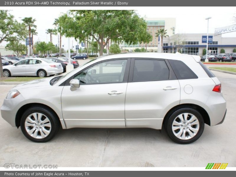 Palladium Silver Metallic / Ebony 2010 Acura RDX SH-AWD Technology