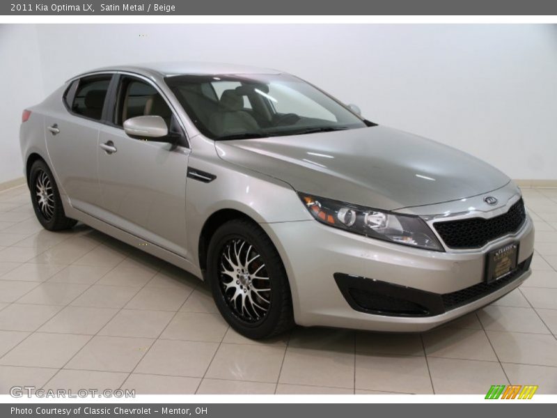 Satin Metal / Beige 2011 Kia Optima LX