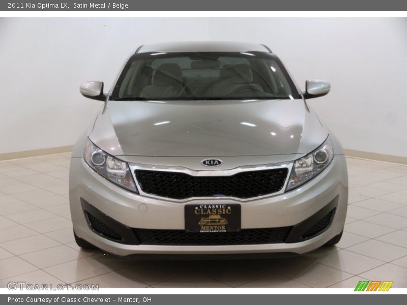Satin Metal / Beige 2011 Kia Optima LX