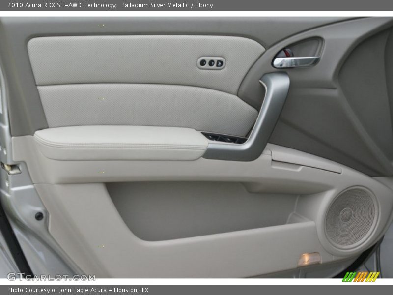 Palladium Silver Metallic / Ebony 2010 Acura RDX SH-AWD Technology