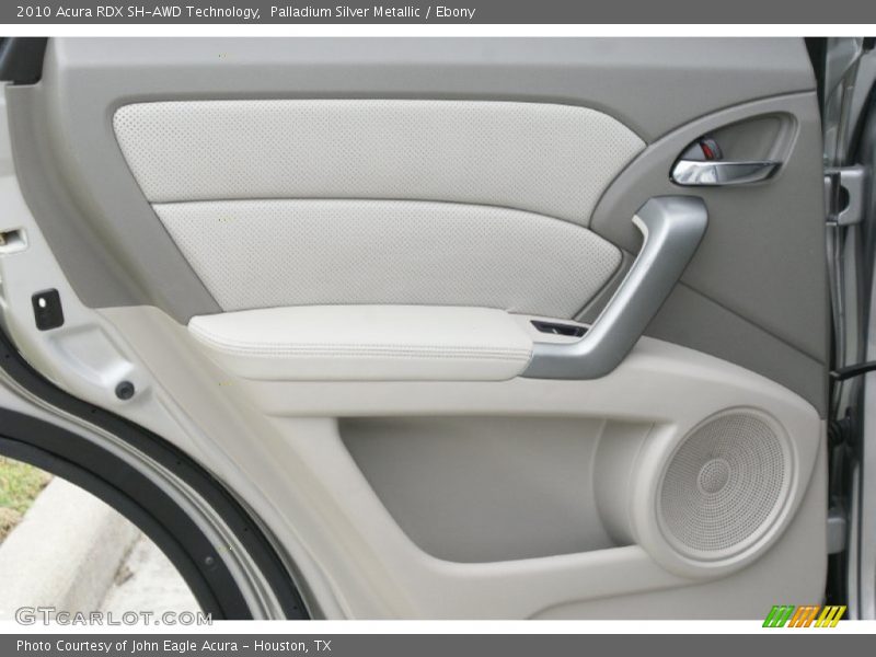 Palladium Silver Metallic / Ebony 2010 Acura RDX SH-AWD Technology