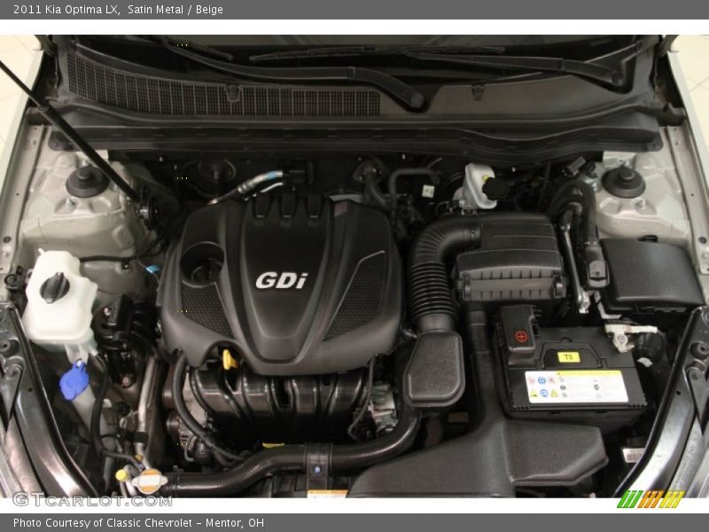 Satin Metal / Beige 2011 Kia Optima LX