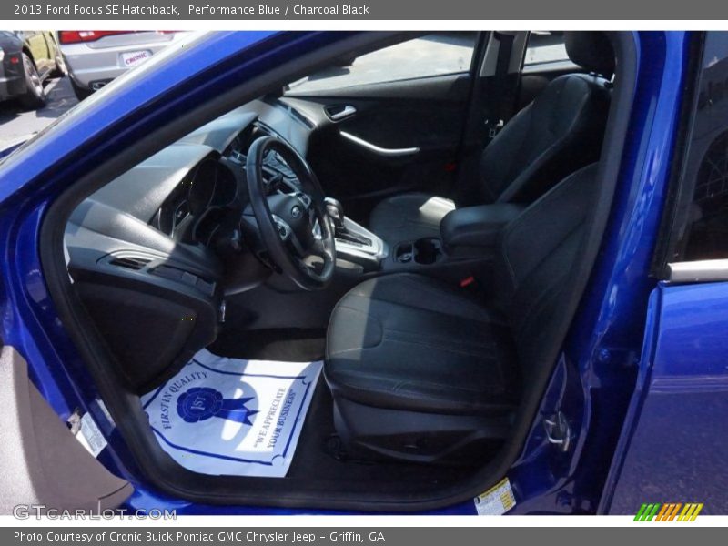 Performance Blue / Charcoal Black 2013 Ford Focus SE Hatchback