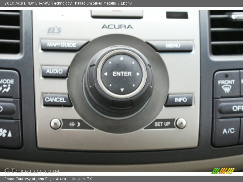 Palladium Silver Metallic / Ebony 2010 Acura RDX SH-AWD Technology