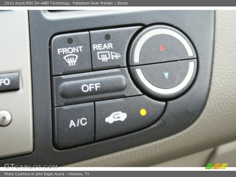 Palladium Silver Metallic / Ebony 2010 Acura RDX SH-AWD Technology