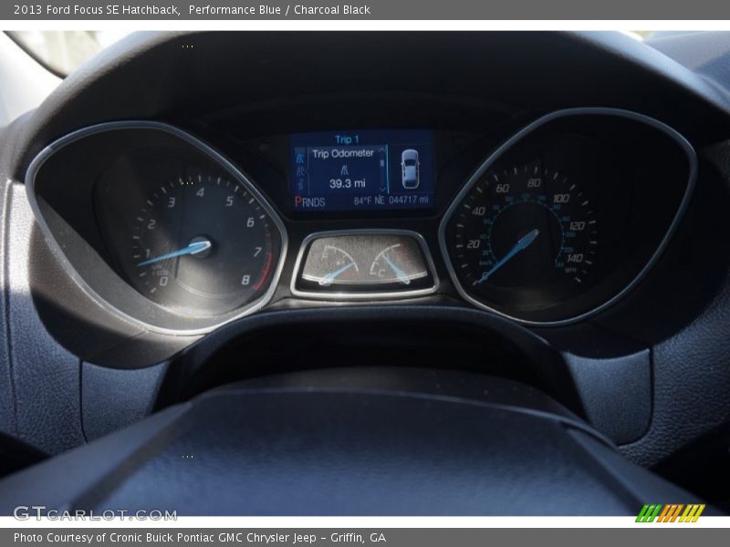 Performance Blue / Charcoal Black 2013 Ford Focus SE Hatchback