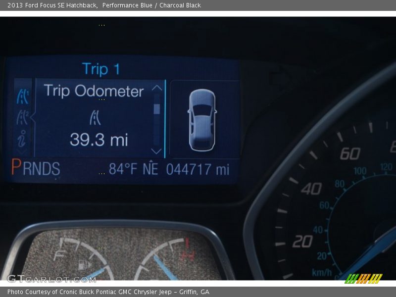 Performance Blue / Charcoal Black 2013 Ford Focus SE Hatchback