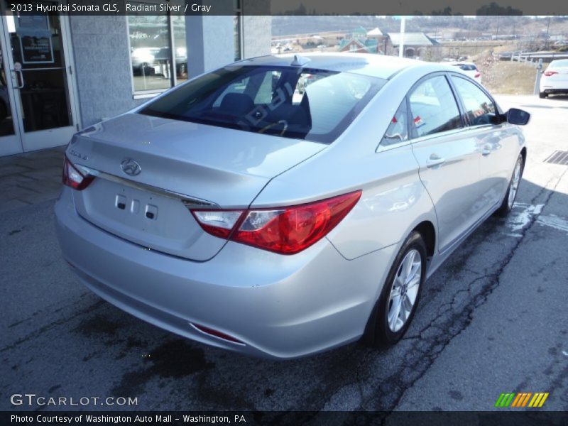 Radiant Silver / Gray 2013 Hyundai Sonata GLS