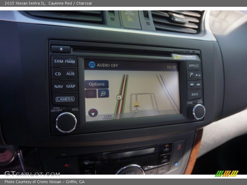 Cayenne Red / Charcoal 2015 Nissan Sentra SL