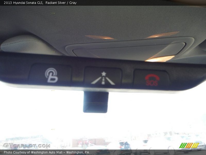 Radiant Silver / Gray 2013 Hyundai Sonata GLS