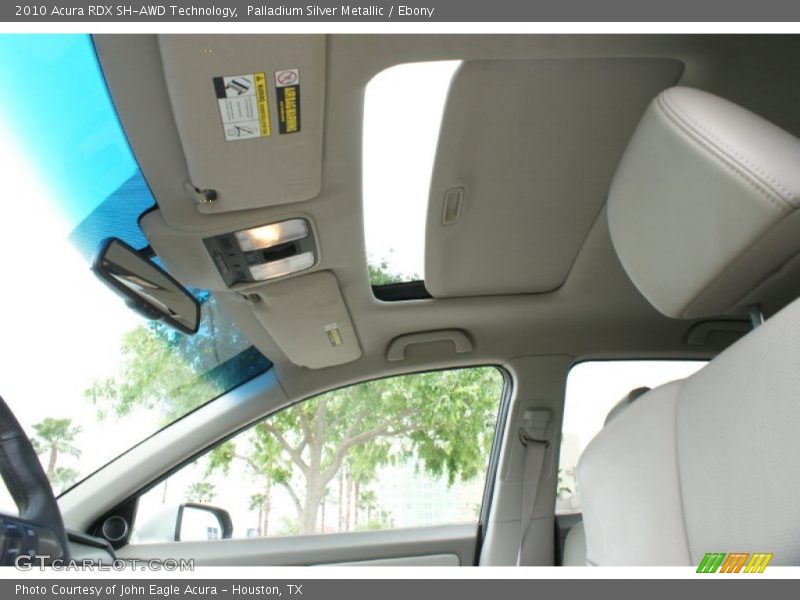 Palladium Silver Metallic / Ebony 2010 Acura RDX SH-AWD Technology