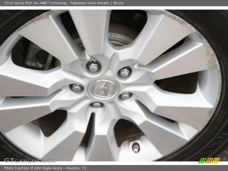 Palladium Silver Metallic / Ebony 2010 Acura RDX SH-AWD Technology