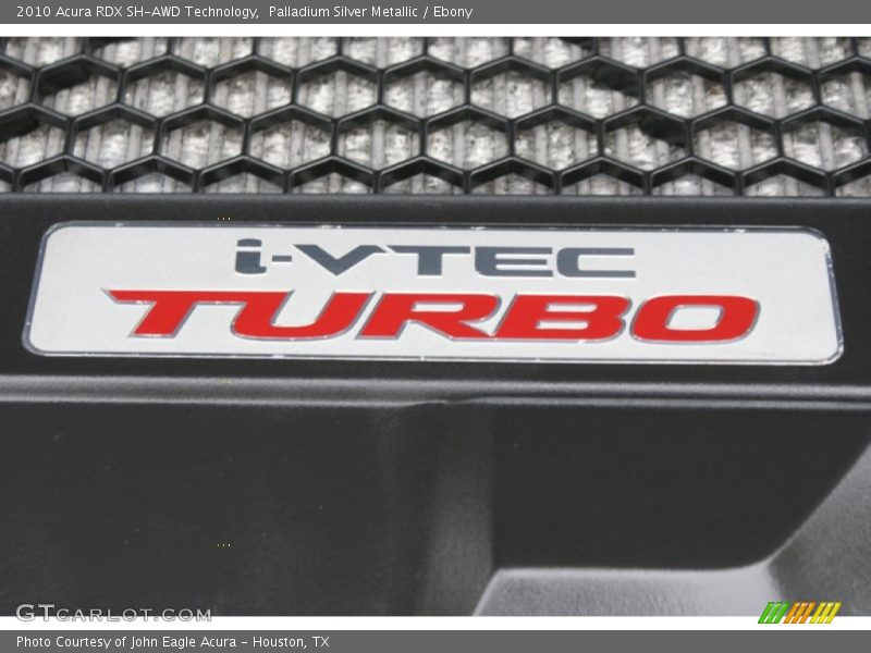Palladium Silver Metallic / Ebony 2010 Acura RDX SH-AWD Technology