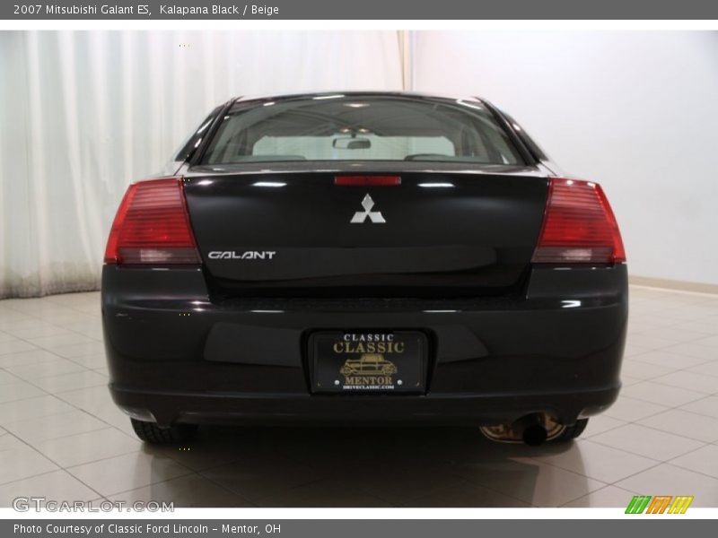 Kalapana Black / Beige 2007 Mitsubishi Galant ES