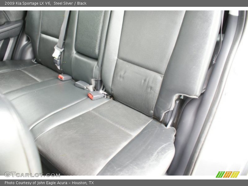 Steel Silver / Black 2009 Kia Sportage LX V6