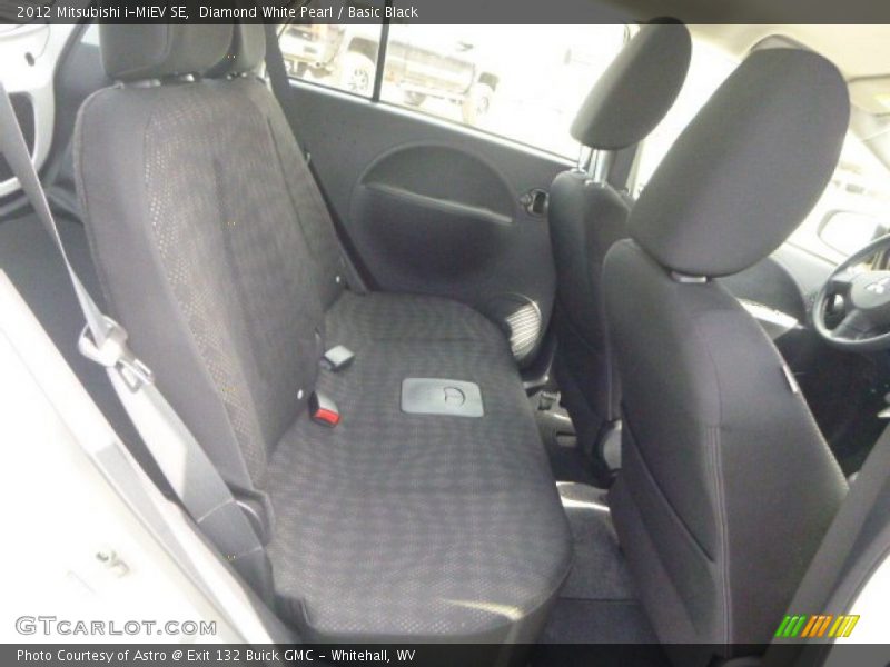 Rear Seat of 2012 i-MiEV SE