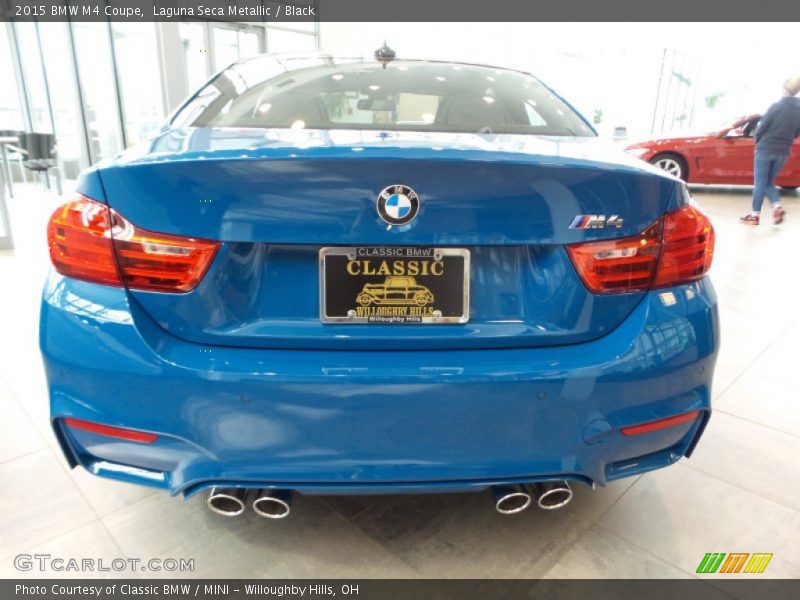 Laguna Seca Metallic / Black 2015 BMW M4 Coupe