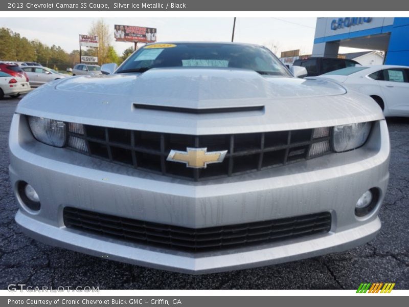 Silver Ice Metallic / Black 2013 Chevrolet Camaro SS Coupe