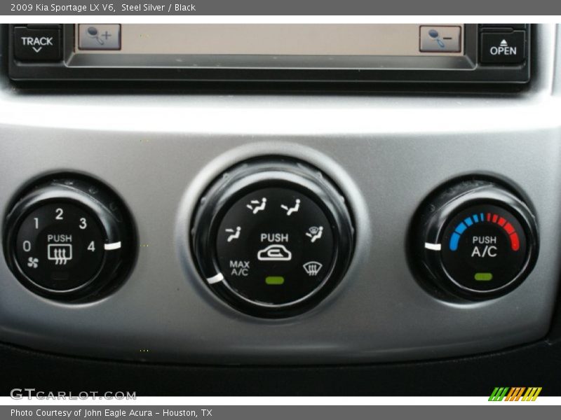 Steel Silver / Black 2009 Kia Sportage LX V6