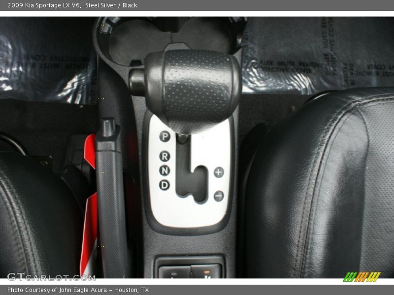 Steel Silver / Black 2009 Kia Sportage LX V6