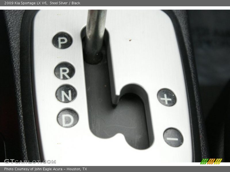 Steel Silver / Black 2009 Kia Sportage LX V6