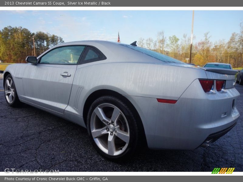 Silver Ice Metallic / Black 2013 Chevrolet Camaro SS Coupe