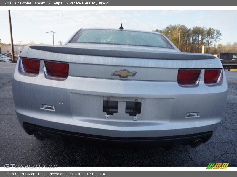 Silver Ice Metallic / Black 2013 Chevrolet Camaro SS Coupe