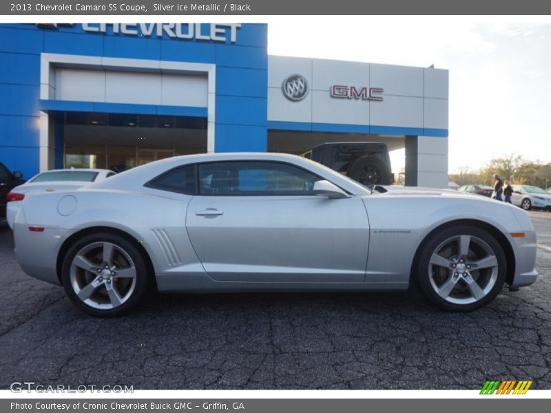 Silver Ice Metallic / Black 2013 Chevrolet Camaro SS Coupe