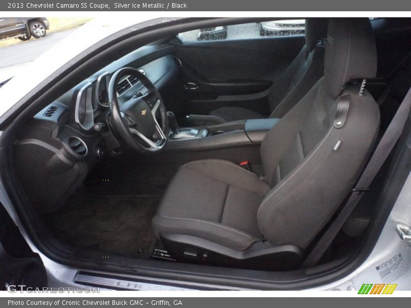 Silver Ice Metallic / Black 2013 Chevrolet Camaro SS Coupe