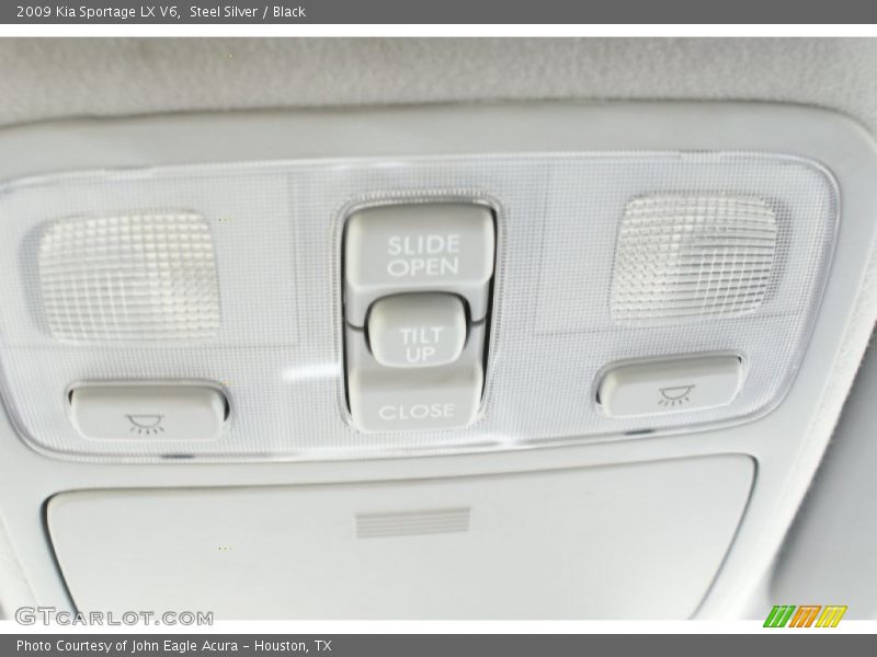 Steel Silver / Black 2009 Kia Sportage LX V6