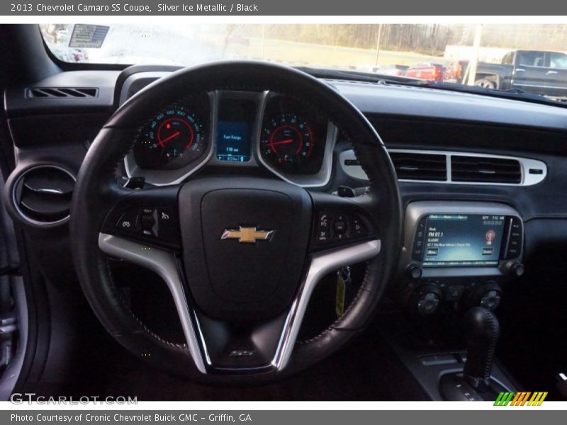 Silver Ice Metallic / Black 2013 Chevrolet Camaro SS Coupe