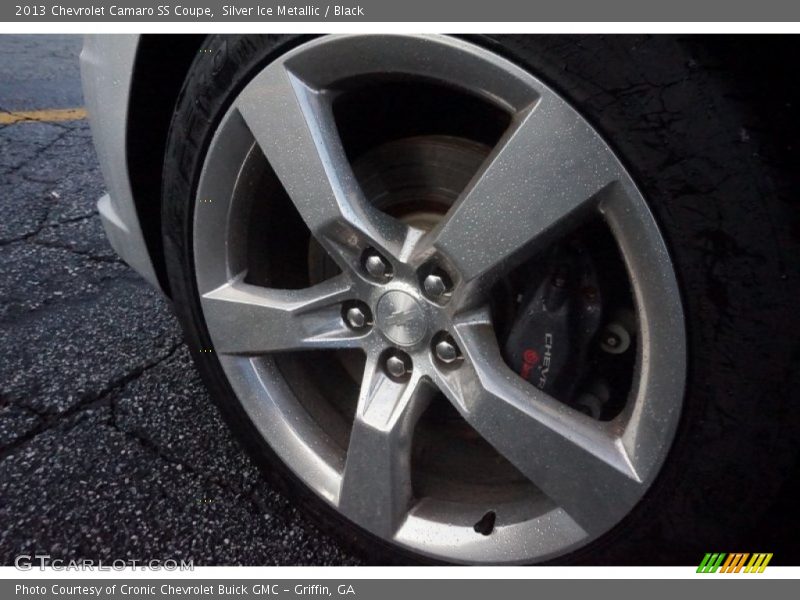 Silver Ice Metallic / Black 2013 Chevrolet Camaro SS Coupe