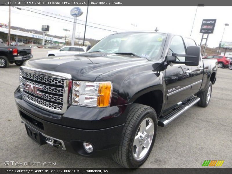 Onyx Black / Ebony 2013 GMC Sierra 2500HD Denali Crew Cab 4x4