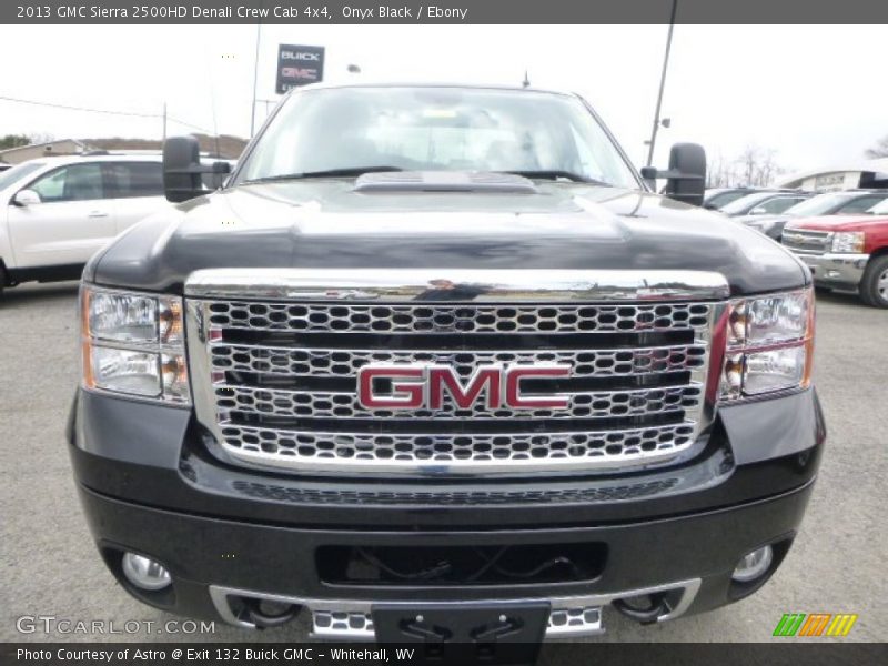 Onyx Black / Ebony 2013 GMC Sierra 2500HD Denali Crew Cab 4x4