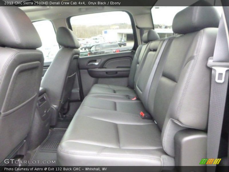 Onyx Black / Ebony 2013 GMC Sierra 2500HD Denali Crew Cab 4x4