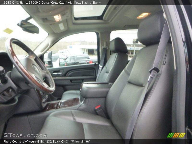 Onyx Black / Ebony 2013 GMC Sierra 2500HD Denali Crew Cab 4x4