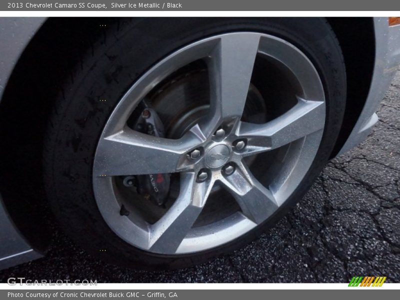 Silver Ice Metallic / Black 2013 Chevrolet Camaro SS Coupe