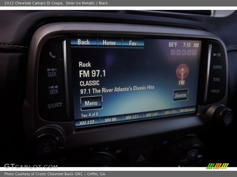 Silver Ice Metallic / Black 2013 Chevrolet Camaro SS Coupe