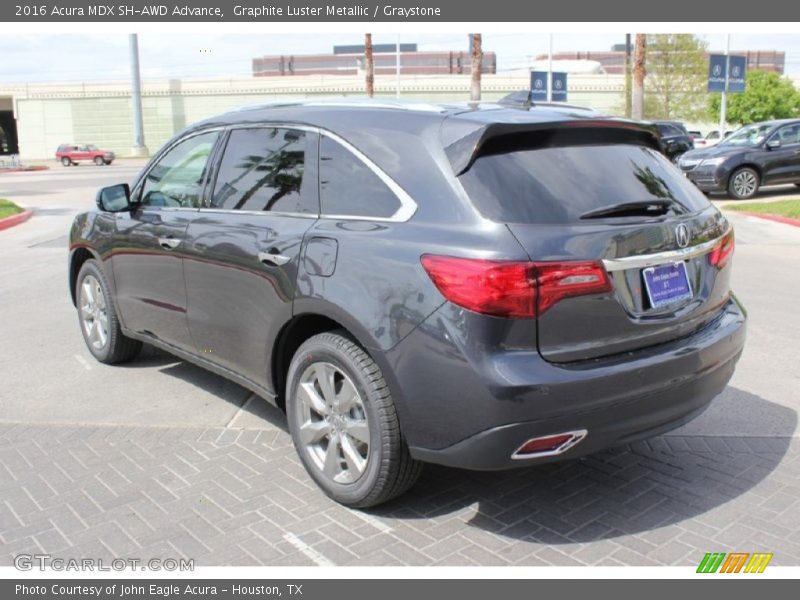 Graphite Luster Metallic / Graystone 2016 Acura MDX SH-AWD Advance