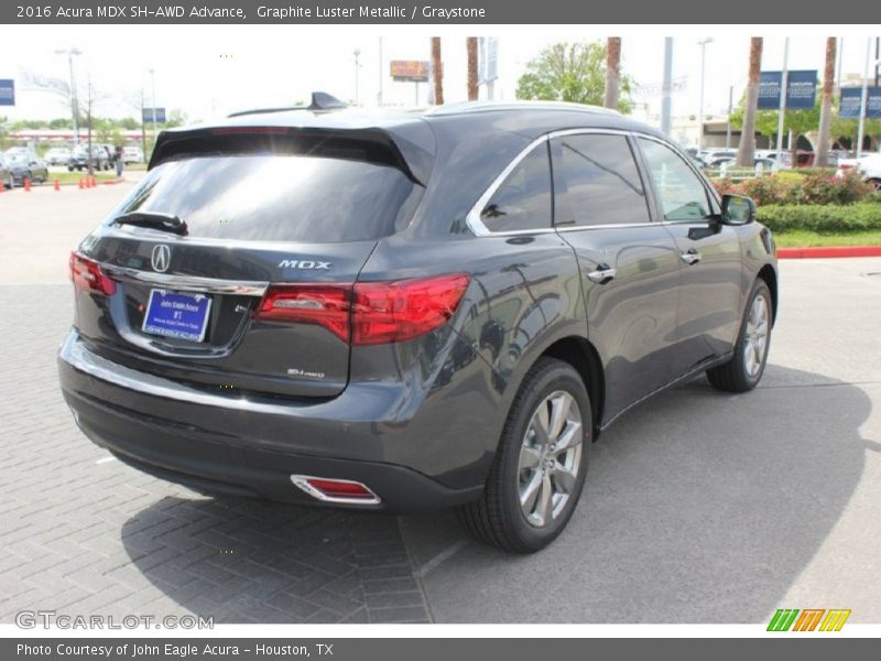 Graphite Luster Metallic / Graystone 2016 Acura MDX SH-AWD Advance